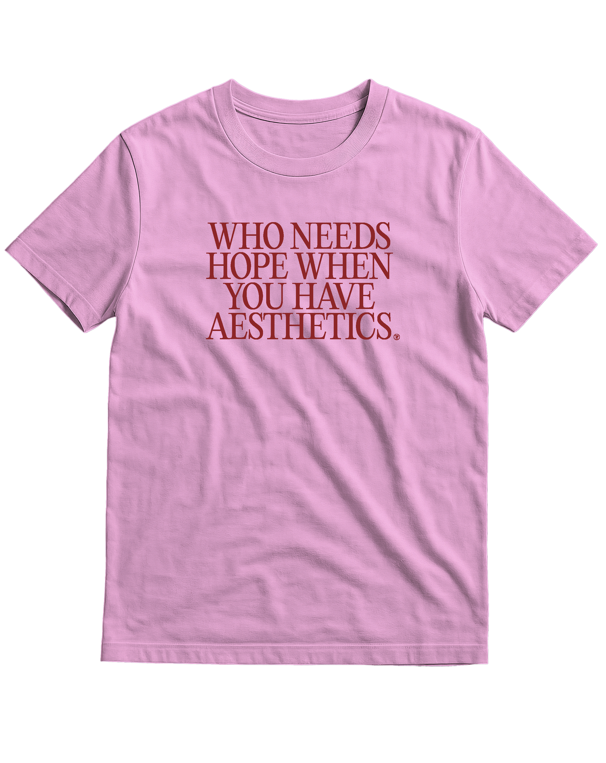 Who Needs Hope When You Have Aesthetics - T-shirt